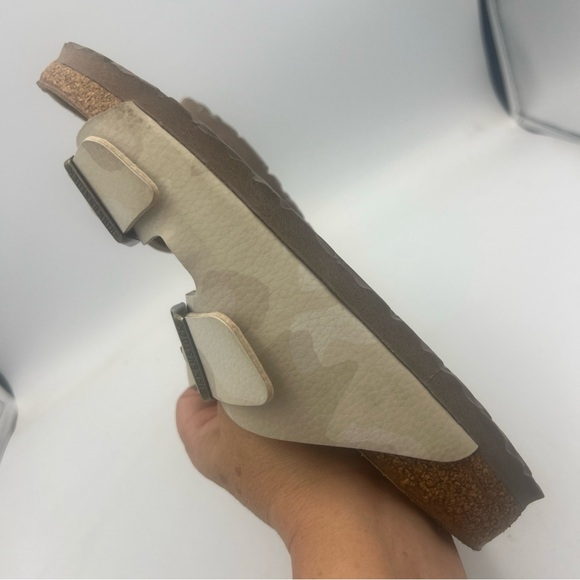 Birkenstock Sandals Womens Size EU39 US 8- 8.5 Slide Birko-Flor Desert Color - Picture 11 of 12